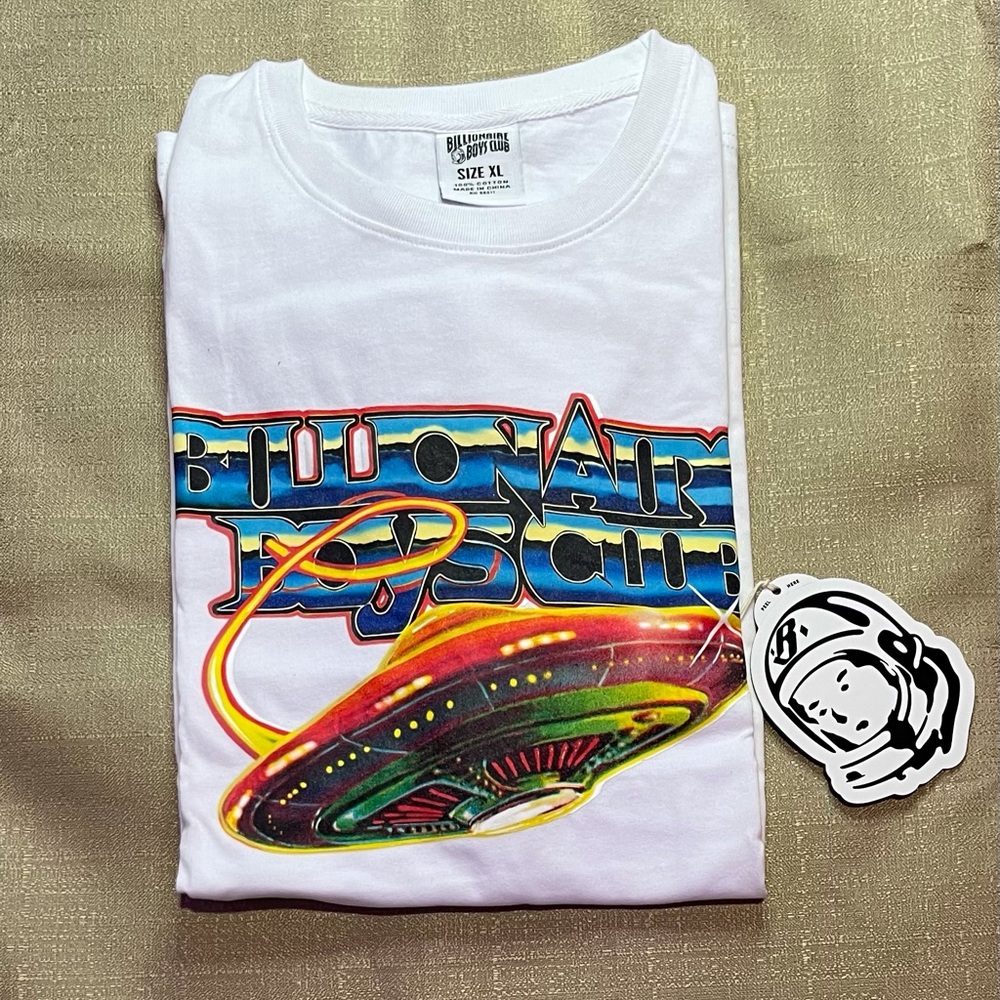 White T-Shirt | Billionaire Boys Club | Men’s XL